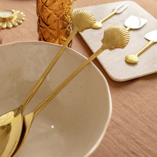 Shell Salad Servers