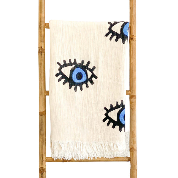 Peshtemal Evil Eye Towel